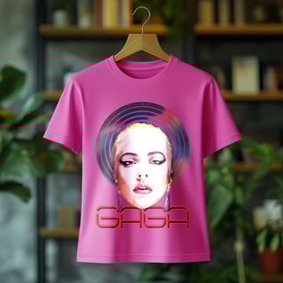 Nome do produto Camiseta Feminina Lady Gaga