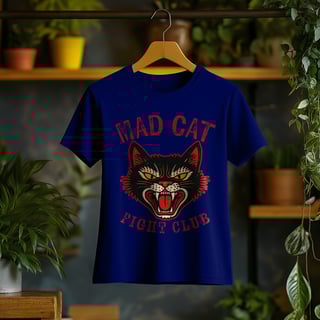 Nome do produto Camiseta Feminina Mad Cat
