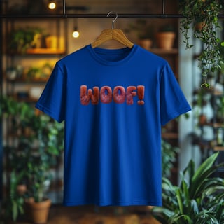 Nome do produto Camiseta Masculina WOOF