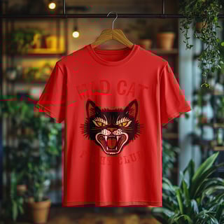 Nome do produto Camiseta Masculina MAD CAT