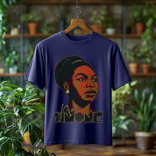 Nome do produto Camiseta Estonada Nina Simone