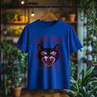 Nome do produto Camiseta Masculina MAD CAT