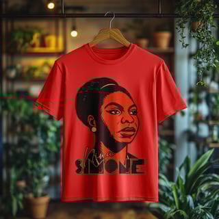 Nome do produto Camiseta Masculina Nina Simone