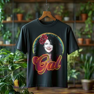 Nome do produto Camiseta Plus Size Gal Costa
