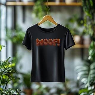 Nome do produto Camiseta Feminina WOOF