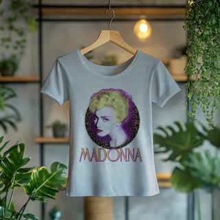 Nome do produto Camiseta Feminina Madonna