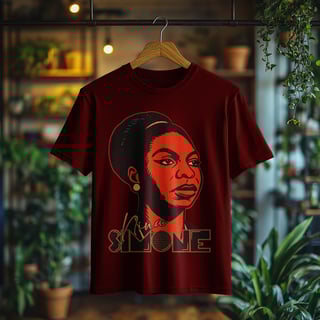 Nome do produto Camiseta Masculina Nina Simone