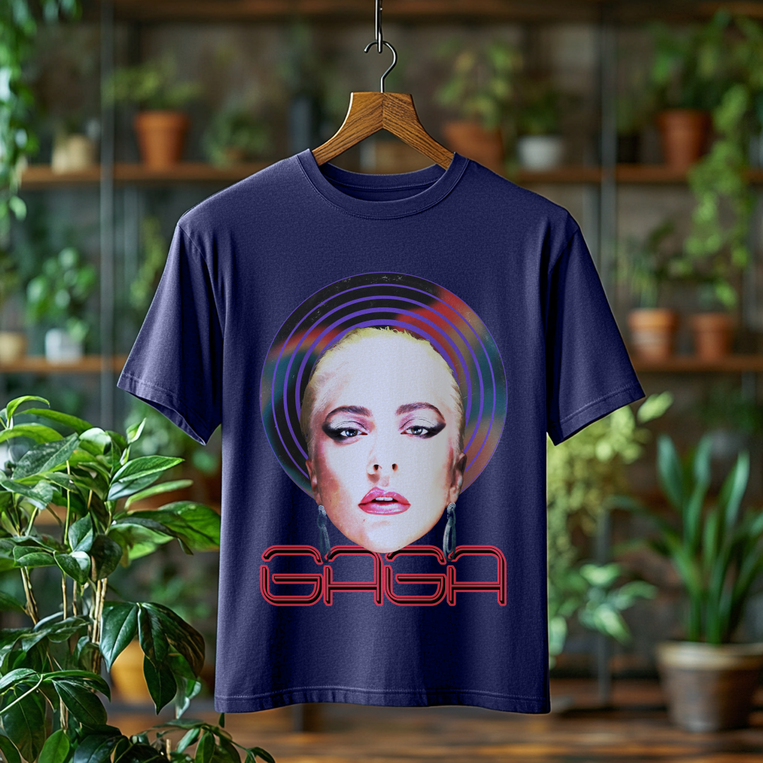 Nome do produto: Camiseta Estonada Lady Gaga
