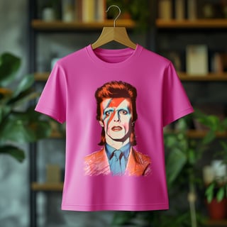 Nome do produto Camiseta Feminina David Bowie