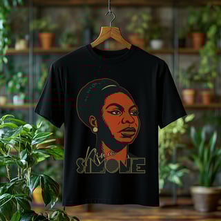 Nome do produto Camiseta Masculina Nina Simone