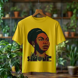 Nome do produto Camiseta Estonada Nina Simone