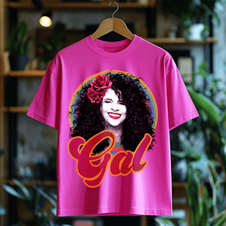 Nome do produto Camiseta Masculina Gal Costa
