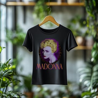 Nome do produto Camiseta Feminina Madonna