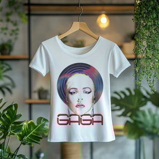 Nome do produto Camiseta Feminina Lady Gaga