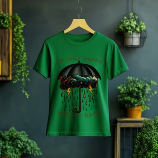 Nome do produto Camiseta Feminina I'm Only Happy When It Rains