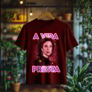 Nome do produto Camiseta Masculina A Vida Presta