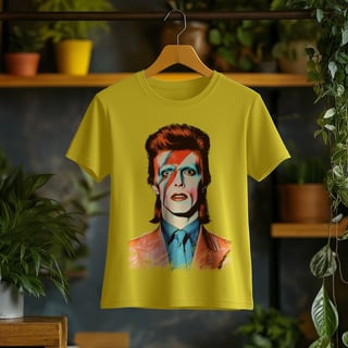 Nome do produto Camiseta Feminina David Bowie