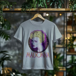 Nome do produto Camiseta Plus Size Madonna