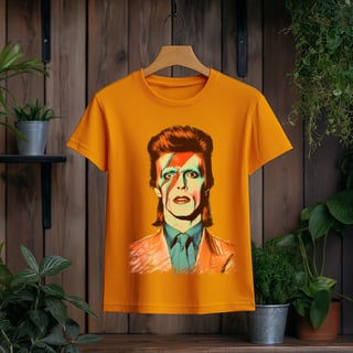 Nome do produto Camiseta Feminina David Bowie