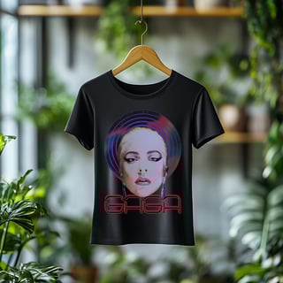 Nome do produto Camiseta Feminina Lady Gaga