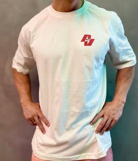 Nome do produto Camiseta Oversized Elite Workout Explosão Vermelha