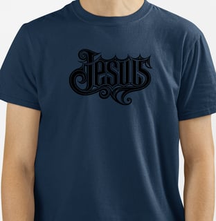 Nome do produto Camiseta Jesus Tattoo Style