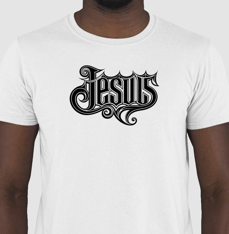 Nome do produto: Camiseta Jesus Tattoo Style