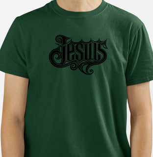 Nome do produto Camiseta Jesus Tattoo Style