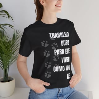 Nome do produto Camiseta Trabalho e Mordomia