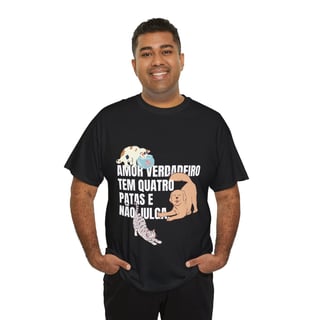 Nome do produto Camiseta Amor Verdadeiro