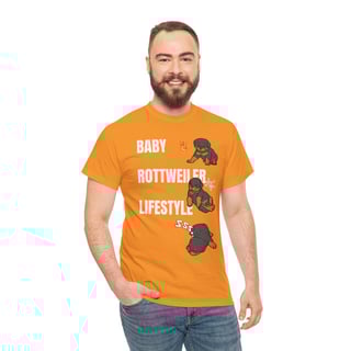 Nome do produto Camiseta Baby Rottweiler Lifestyle 