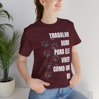 Nome do produto Camiseta Trabalho e Mordomia