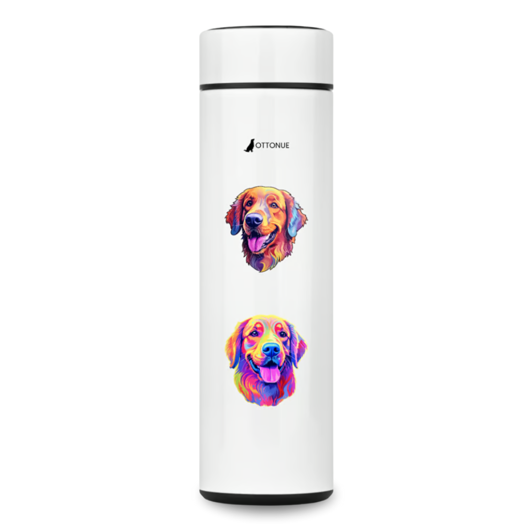 Nome do produto: Garrafa Color Splash Golden