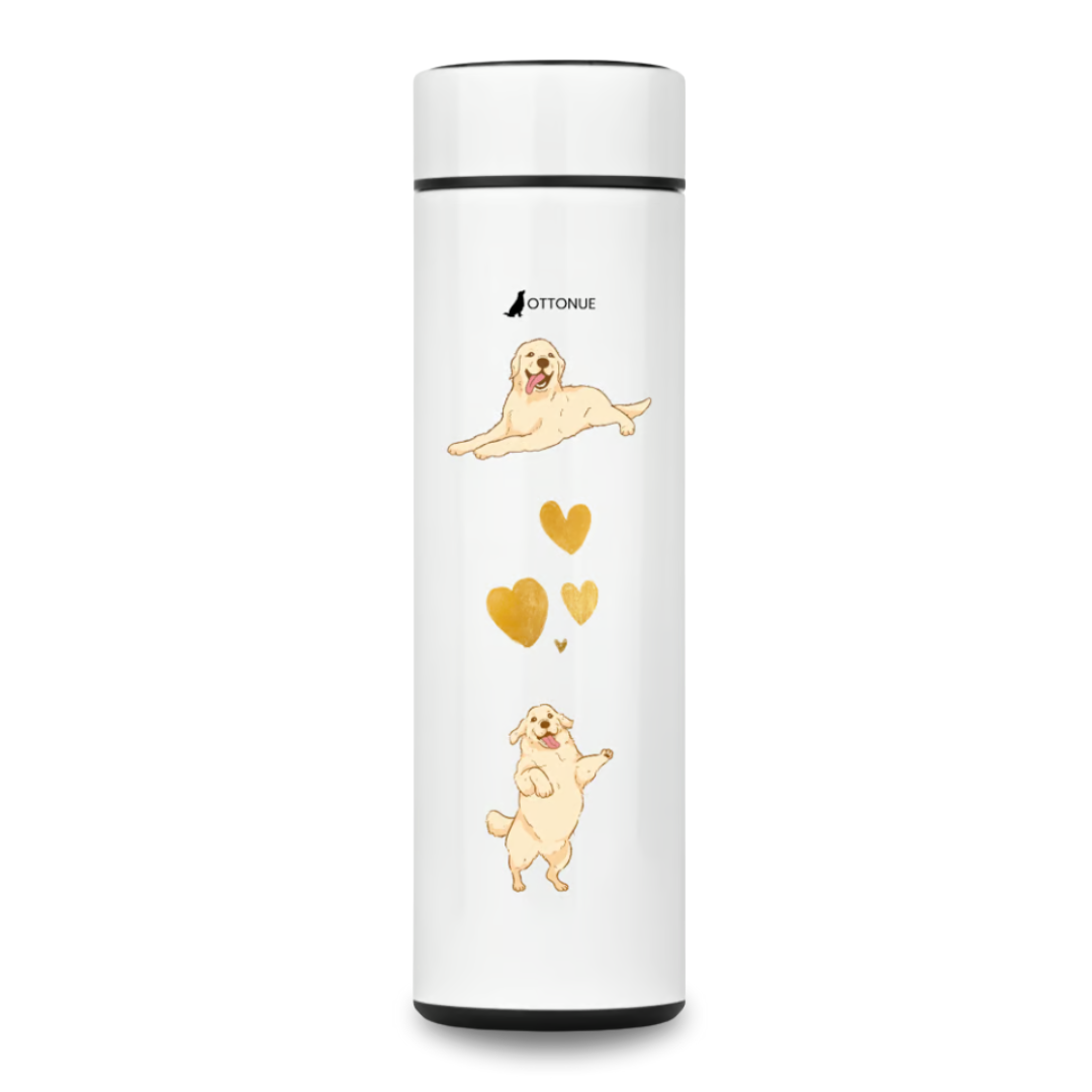 Nome do produto: Garrafa Golden Love