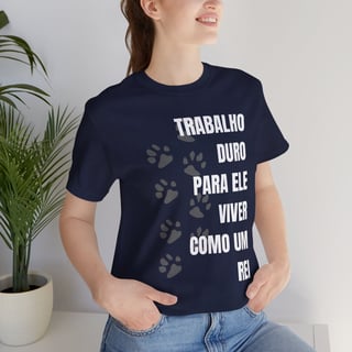 Nome do produto Camiseta Trabalho e Mordomia
