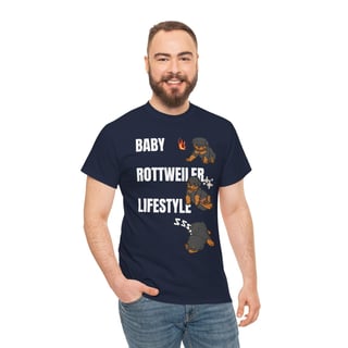 Nome do produto Camiseta Baby Rottweiler Lifestyle 