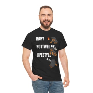 Nome do produto Camiseta Baby Rottweiler Lifestyle 