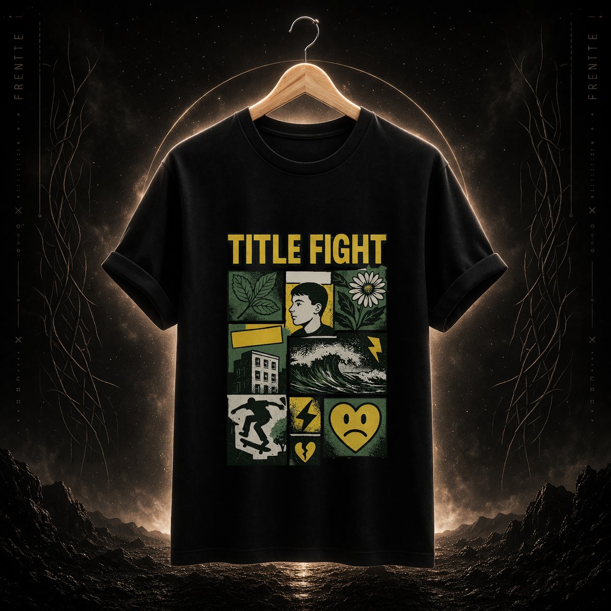 Nome do produto: [PREMIUM] CAMISETA TITLE FIGHT