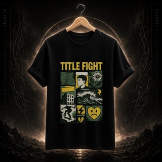 Nome do produto [PREMIUM] CAMISETA TITLE FIGHT