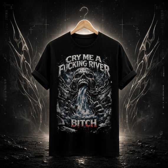 [PREMIUM] CAMISETA CRY ME A FCKING RIVER