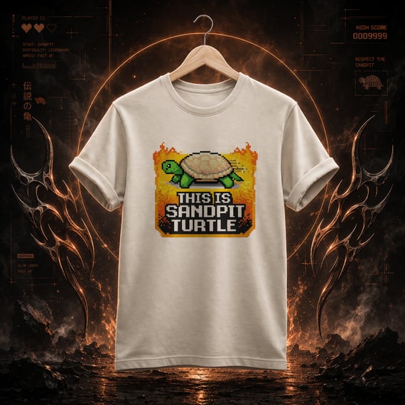 [PREMIUM] CAMISETA THIS IS SANDPIT TURTLE “OFF-WHITE”