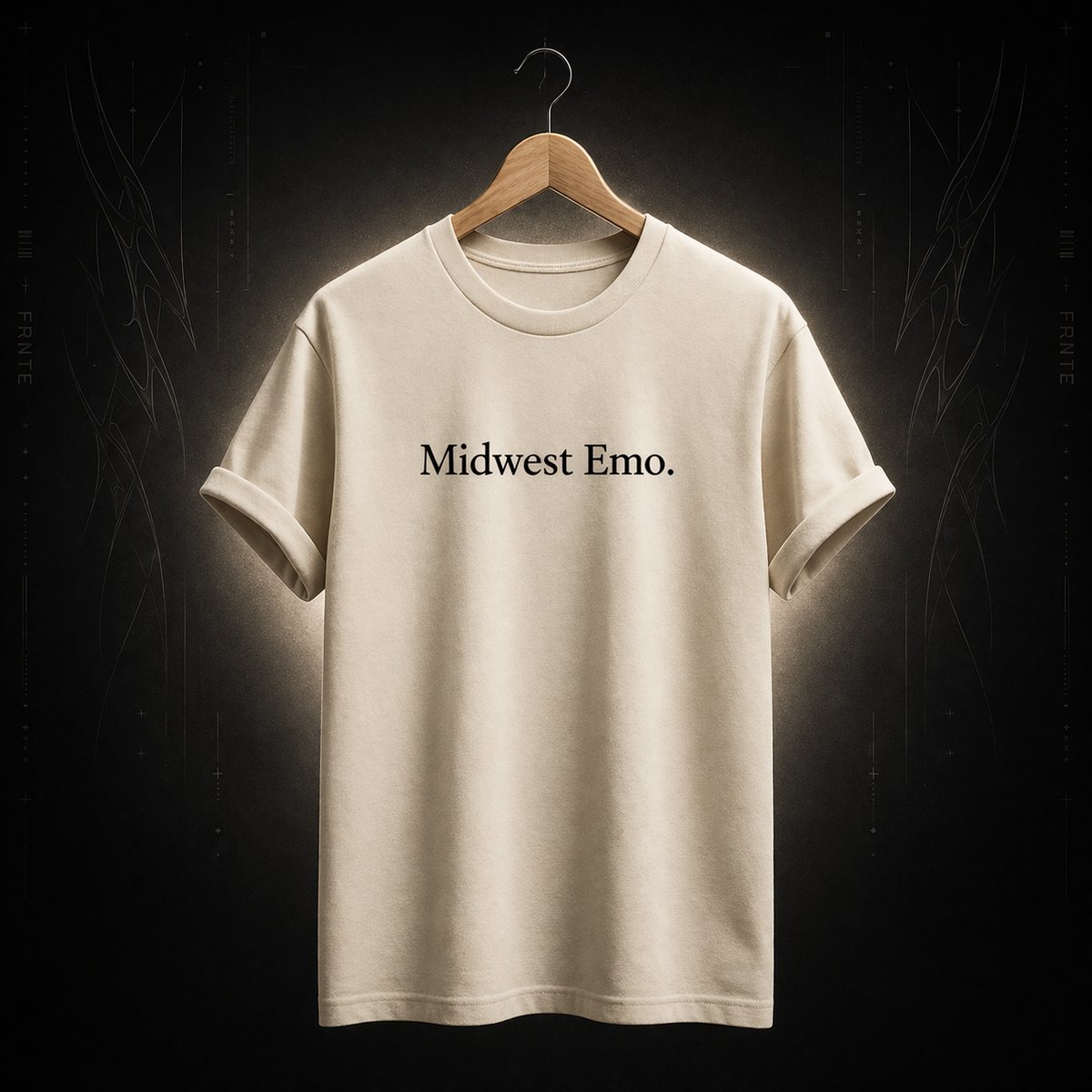 Nome do produto: [PREMIUM] CAMISETA MIDWEST EMO “OFF-WHITE”