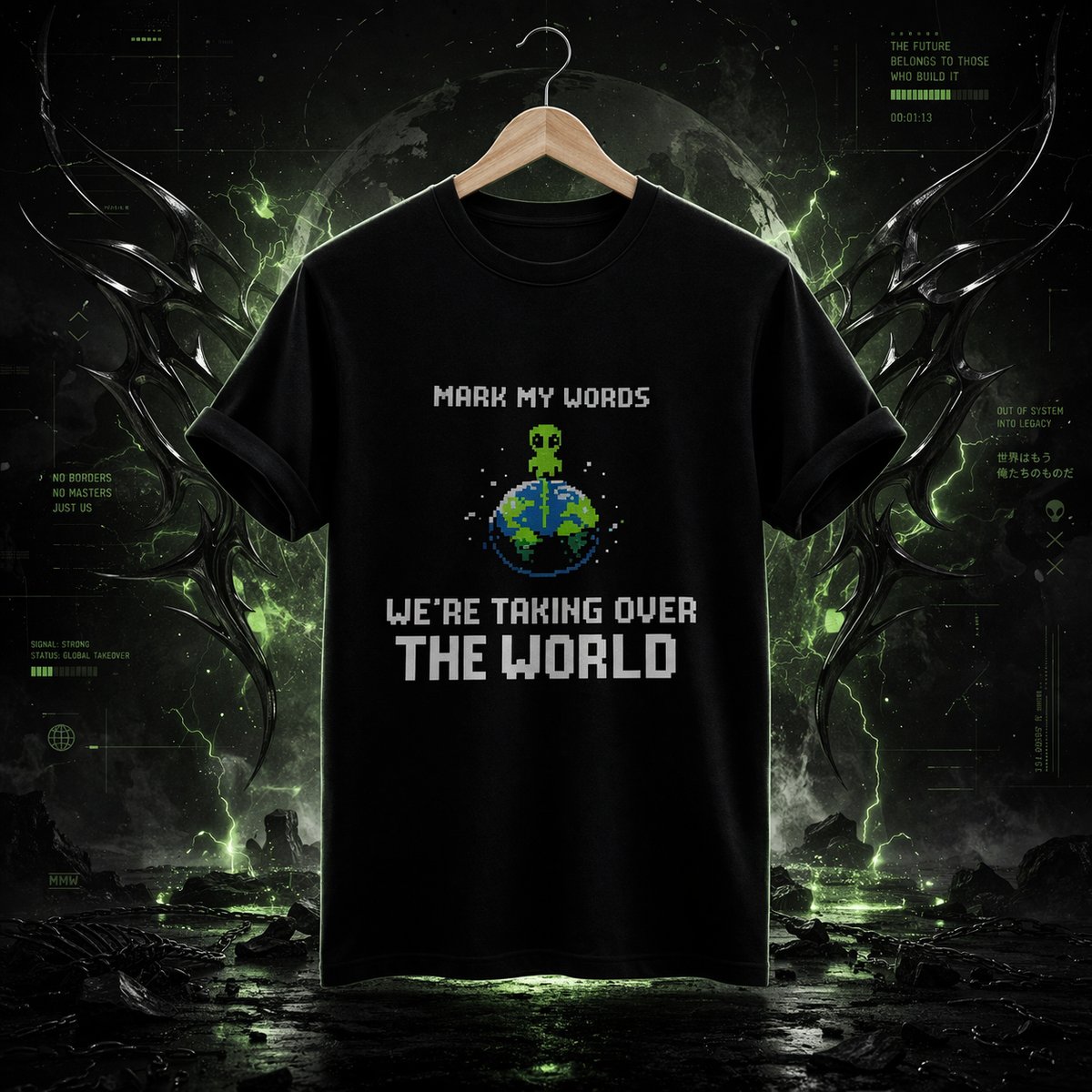 Nome do produto: [PREMIUM] CAMISETA MARK MY WORDS
