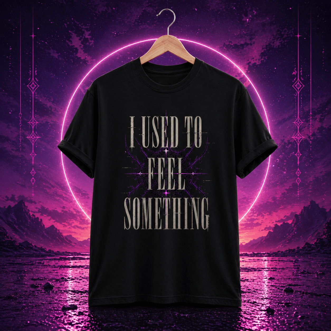 [BÁSICA] CAMISETA “I USED TO FEEL SOMETHING”