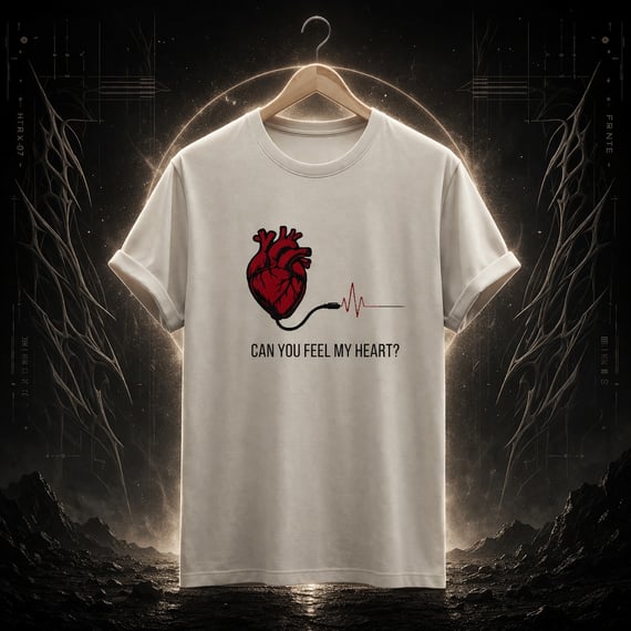 [PREMIUM] CAMISETA CAN YOU FEEL MY HEART? “OFF-WHITE”