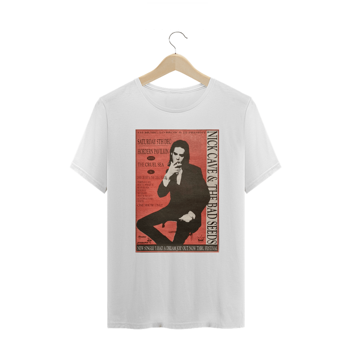 Nome do produto: Camiseta Nick Cave & The Bad Seeds