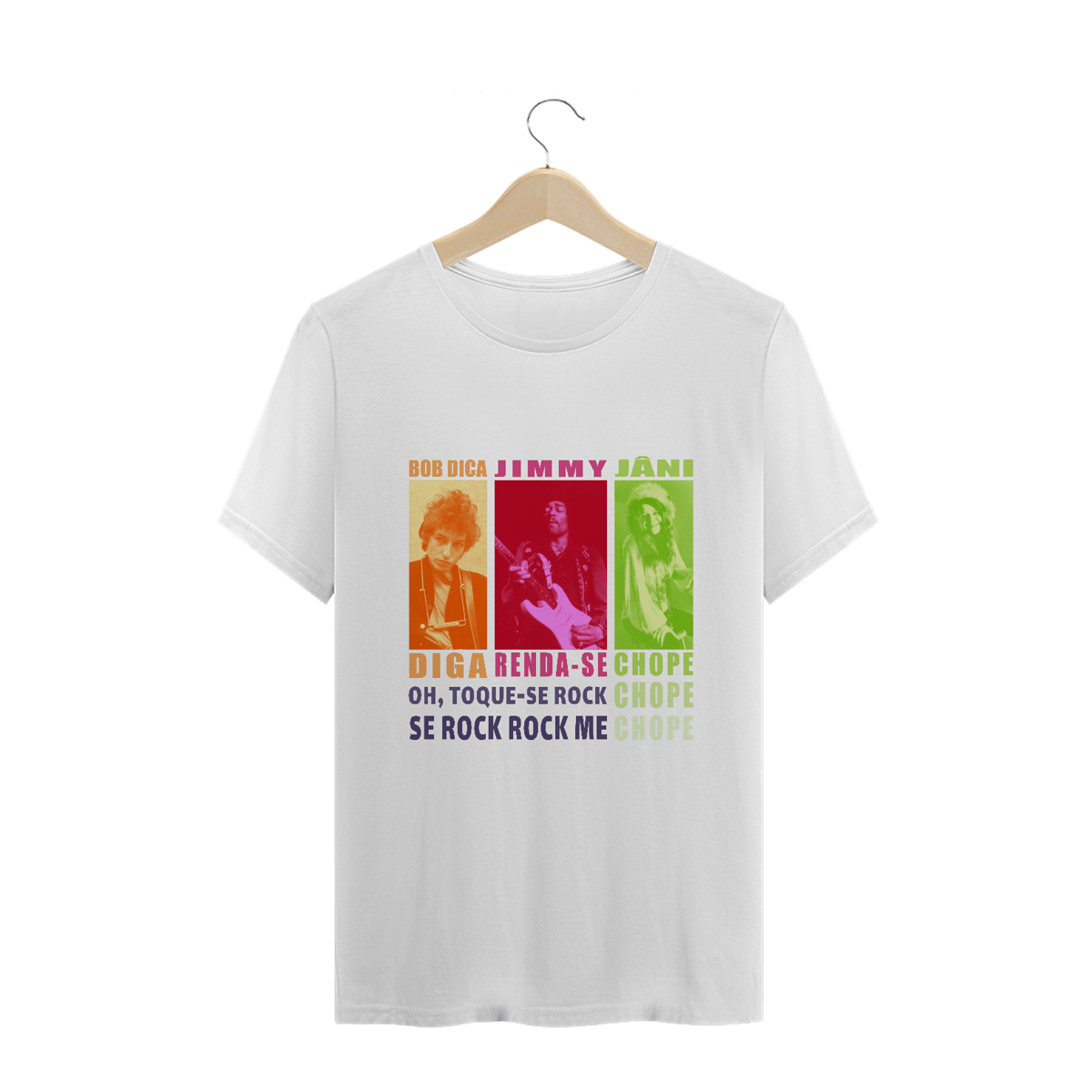 Nome do produto: Camiseta Tom Zé - Jimmy Renda-se