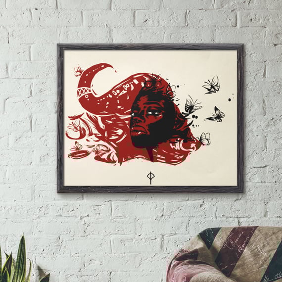 Poster Iansã fundo branco