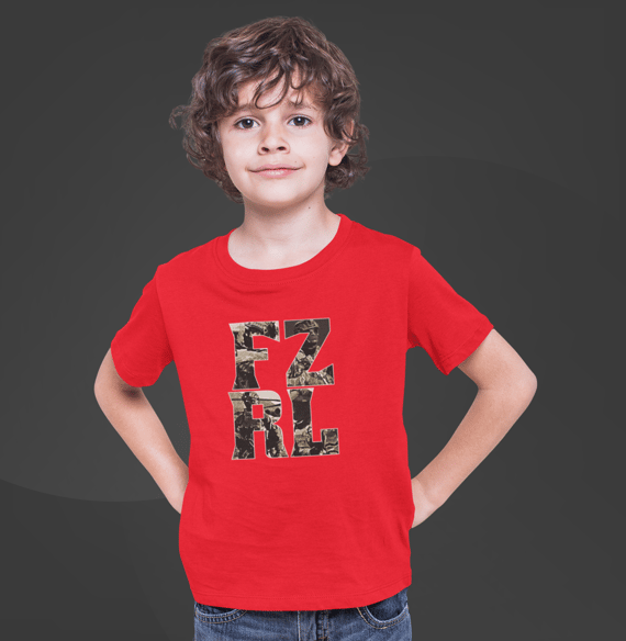 Camiseta infantil Fuzileiro Real 