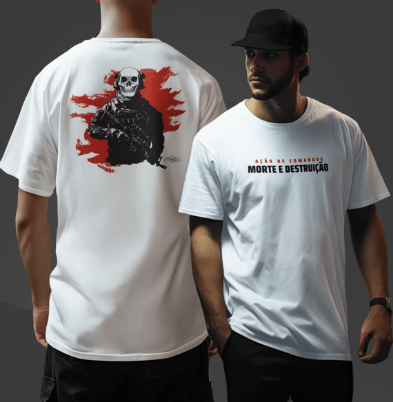 Camiseta Fuzileiro Real Ação de Comandos